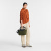 Khaki Le Pliage Energy S Handbag